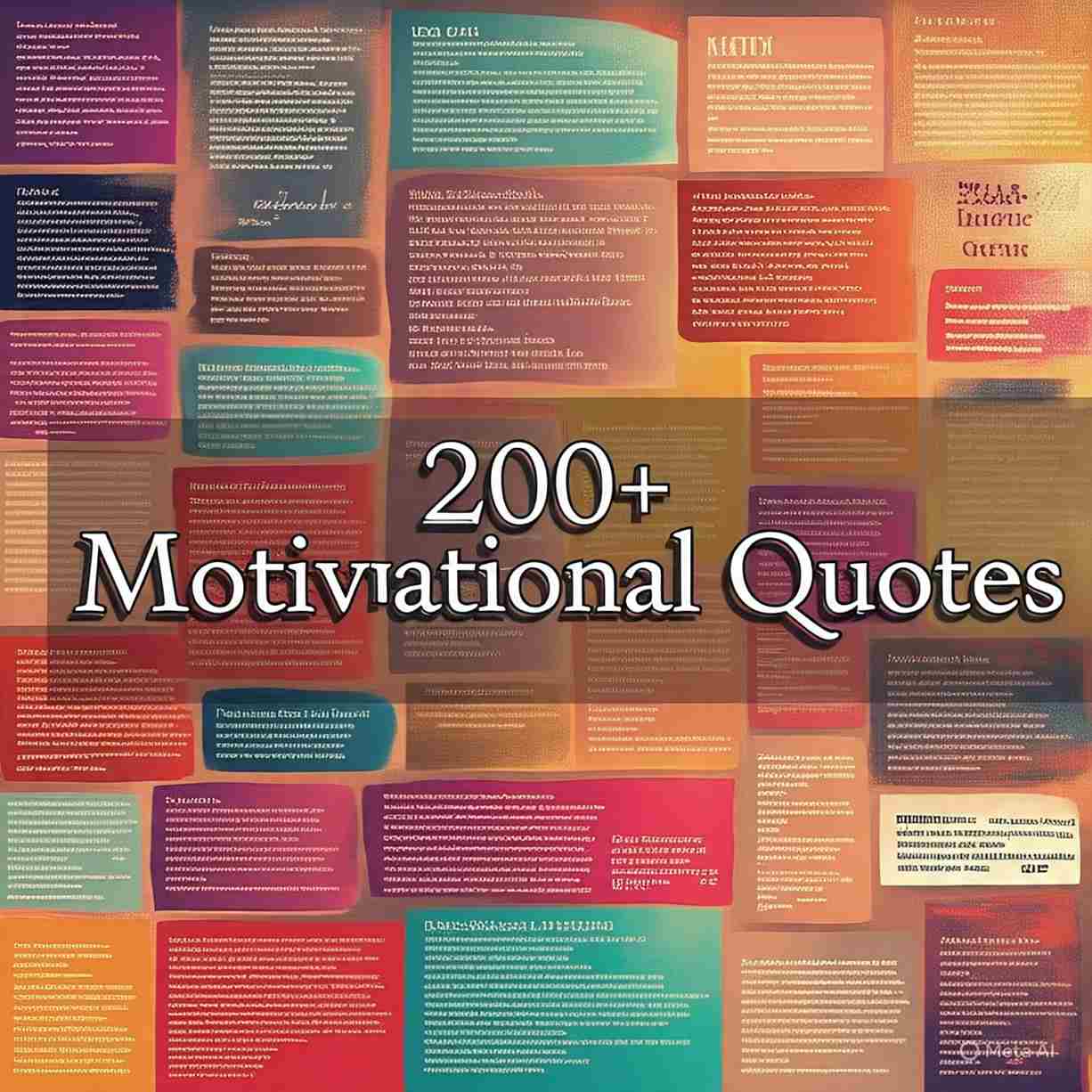 Motivational Quotes