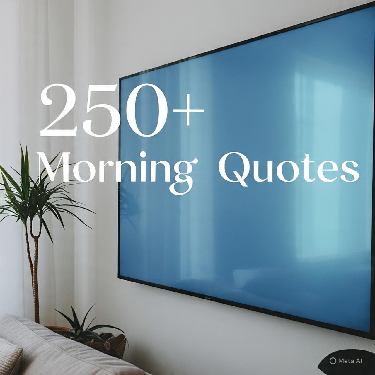 Morning Quotes